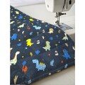 Großer Kinderschlafsack (sommer) - Tupfen cobalt