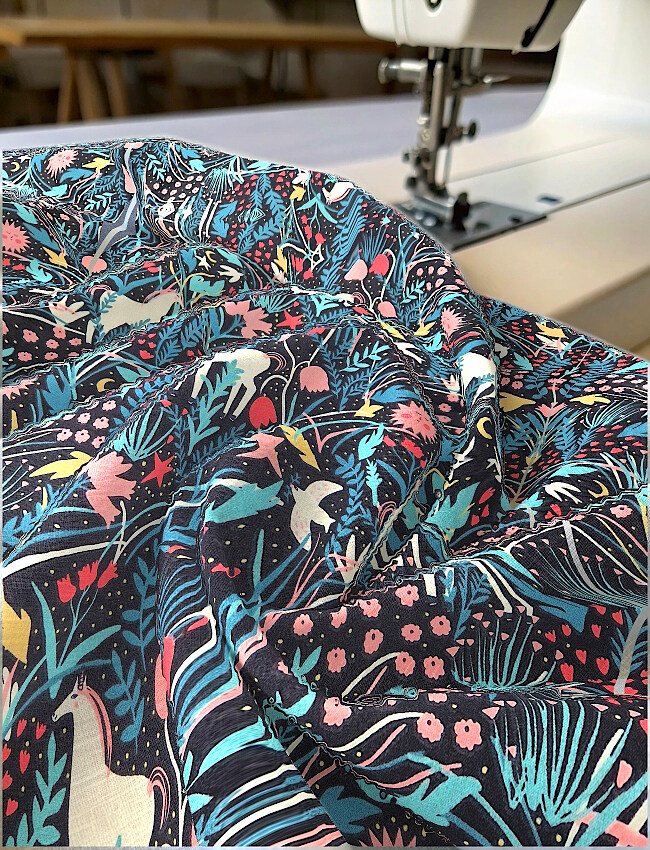 Kinderschlafsack (Sommer) - Tupfen Navy