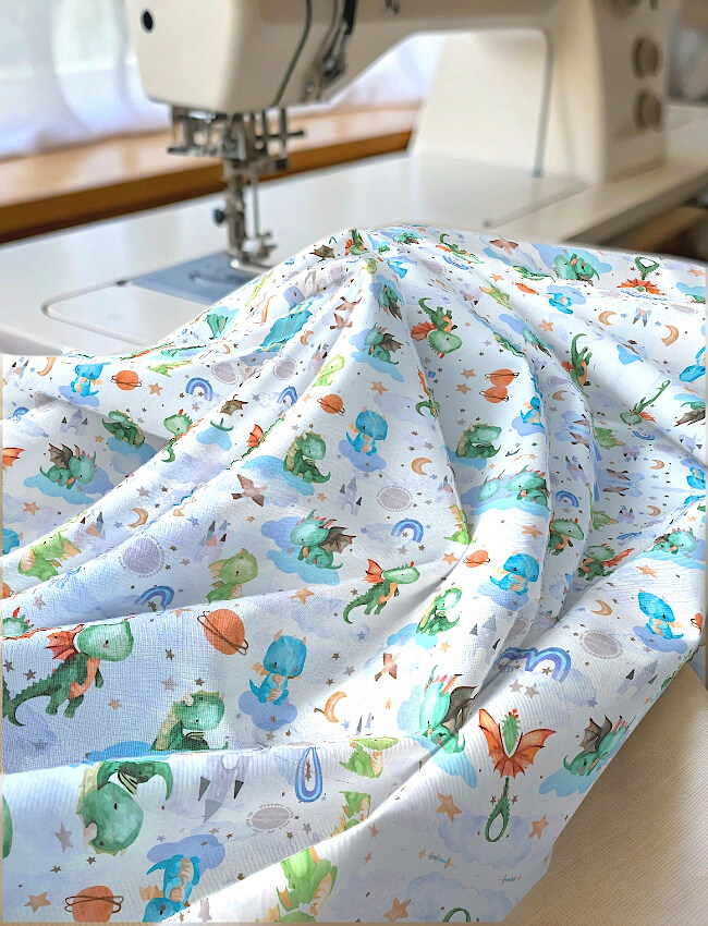 Kinderschlafsack (Sommer) - Drachen