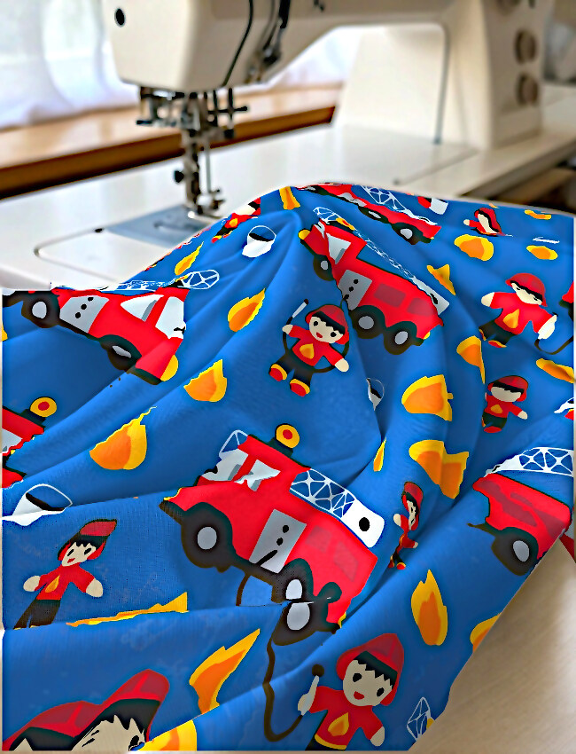 Großer Kinderschlafsack (sommer) - Feuerwehr